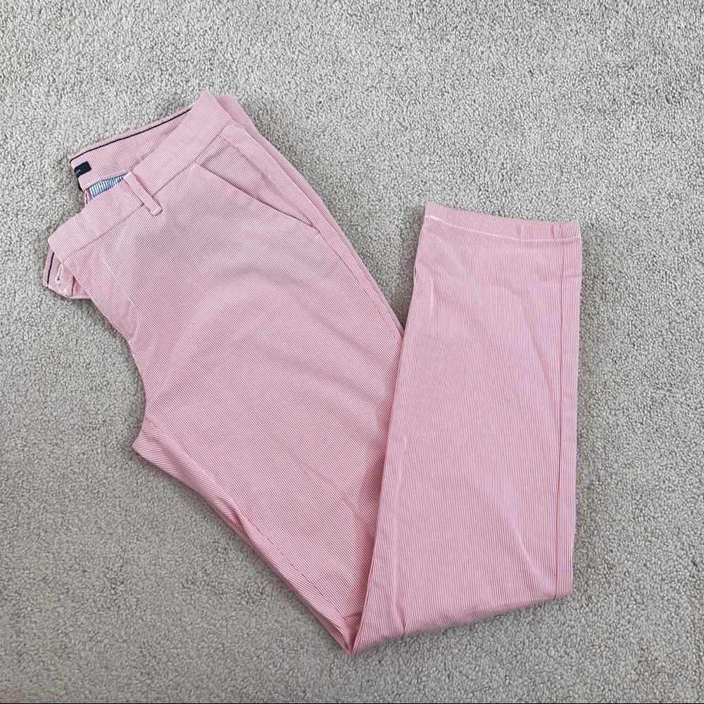 Tommy hilfiger striped cotton staright pants